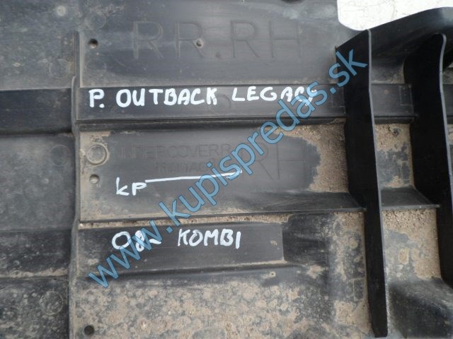 pravý spodný kryt podvozku na subaru legacy outback, 